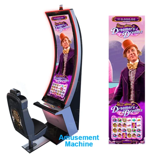 Nova máquina de jogo eletrônico disponível para gabinete de jogo Willy Wonka Dreamers of Dreams