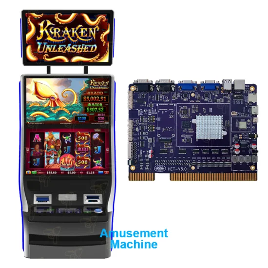 Slot Machine de venda automática de moedas de metal de alta qualidade para venda Kraken Unleashed Arcade Game